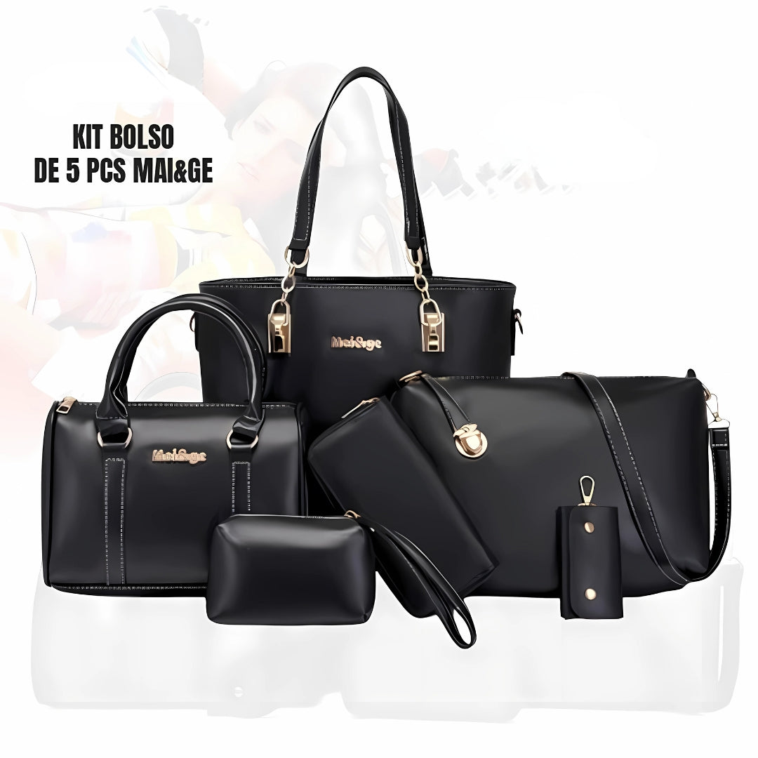 Kit Carteras 5Pcs Maige