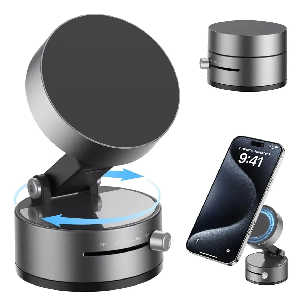 2x1. Soporte Magnético para celular 360° Pro™