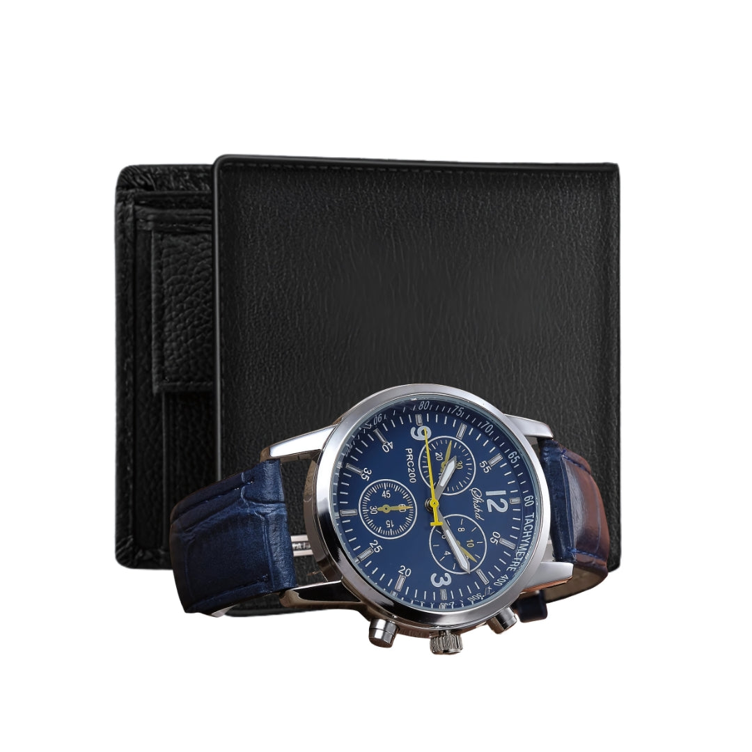 Reloj Geneva Billetera negro