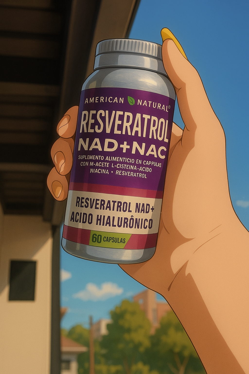 Resveratrol NAD+NAC™: Vitalidad y Bienestar en cápsulas