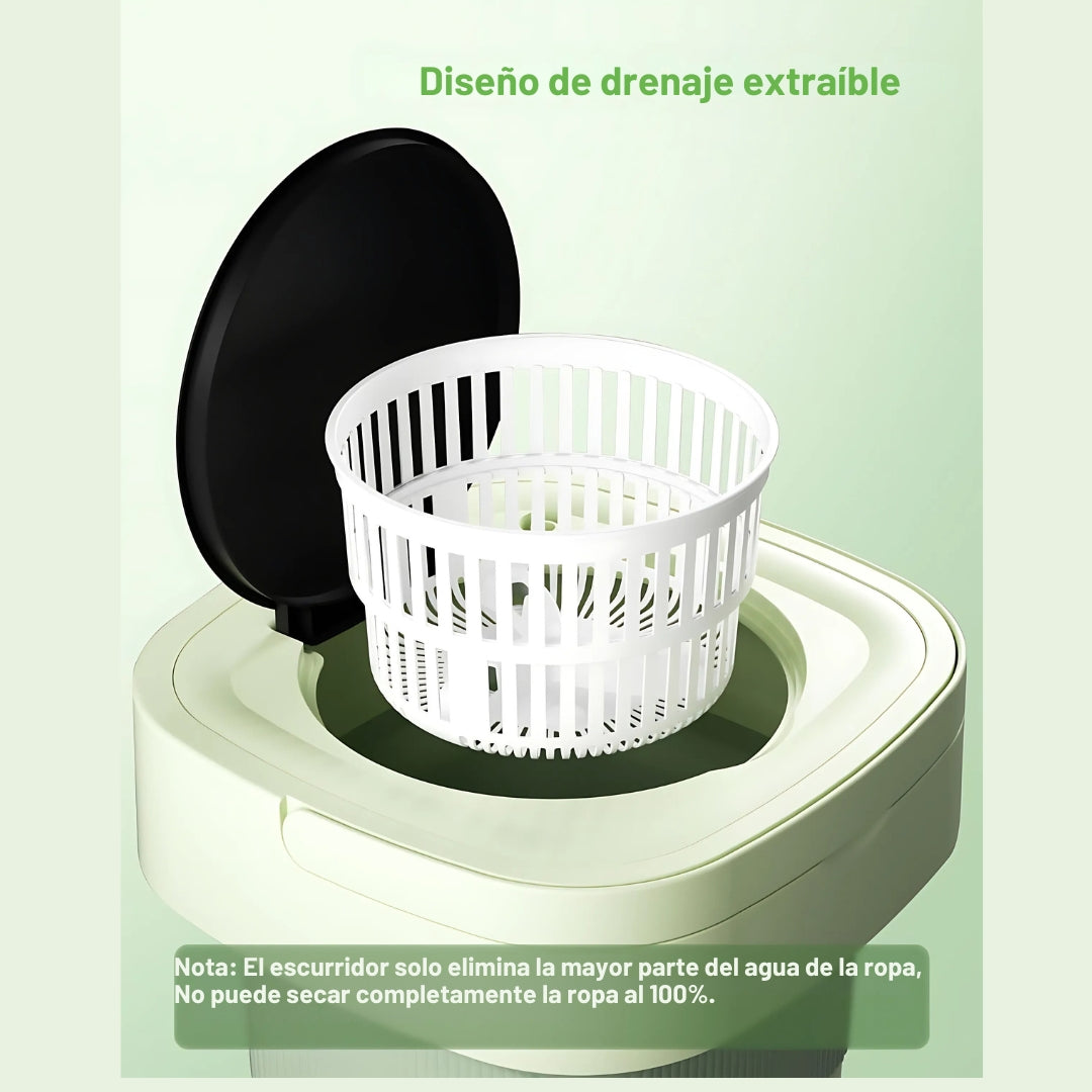Mini Lavadora-Secadora Plegable 8Litros™