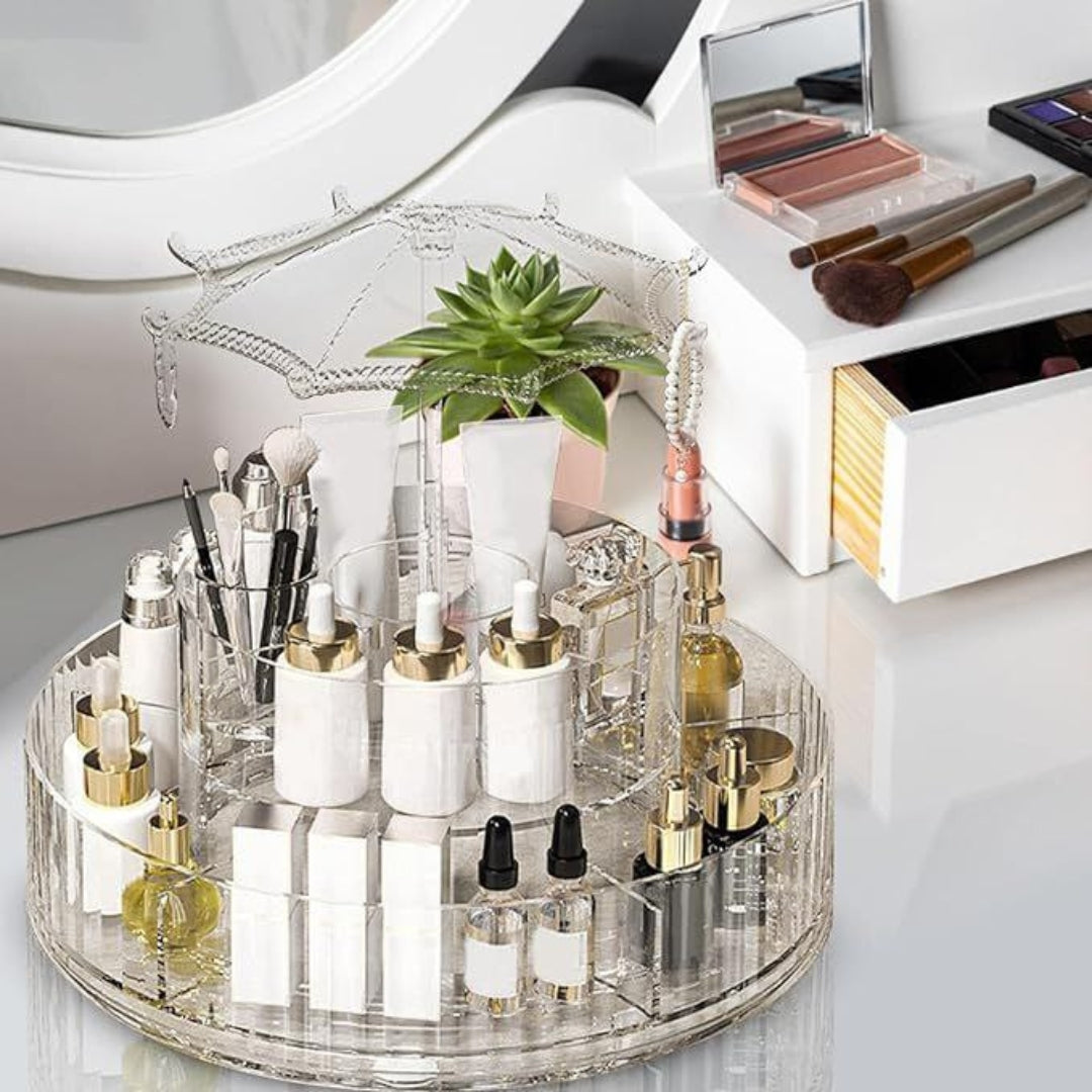 Organizador Giratorio de Maquillaje 2 Niveles™