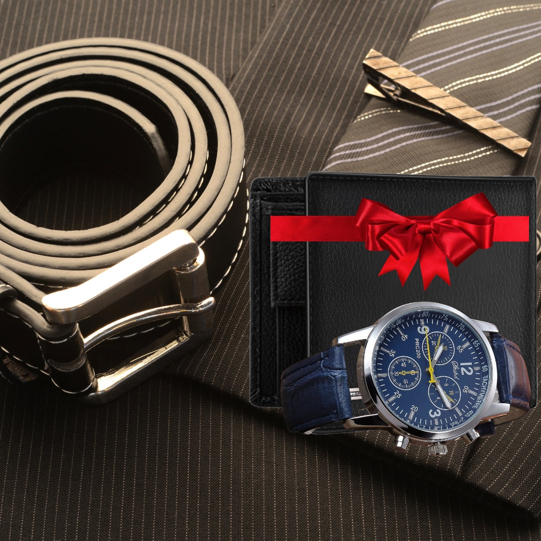 Reloj Geneva Billetera negro