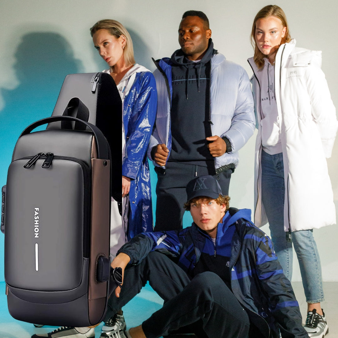 Mochila Antirrobo Impermeable con carga USB ™