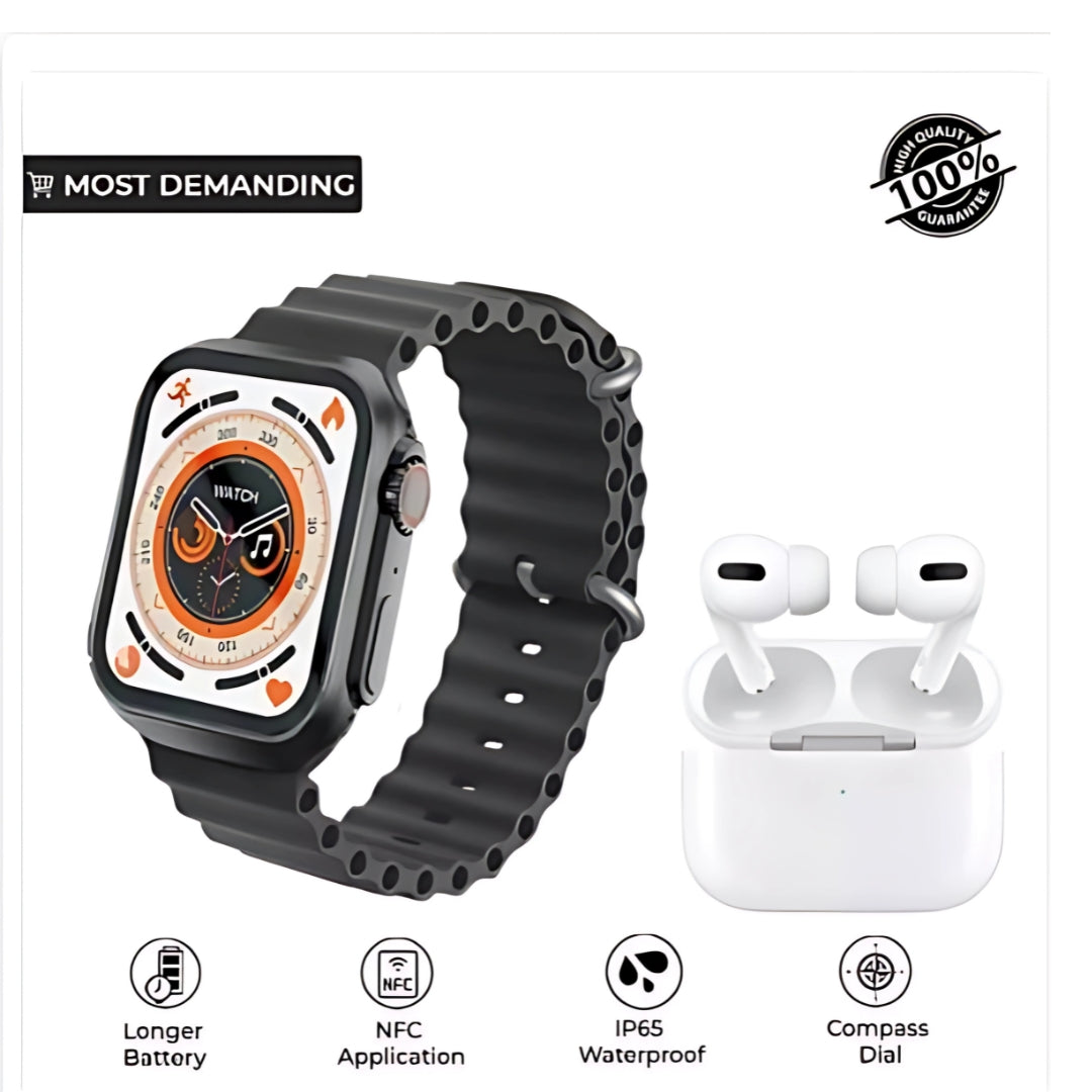 Reloj Smart Watch H20 Con 7 Cambios De Pulseras ™
