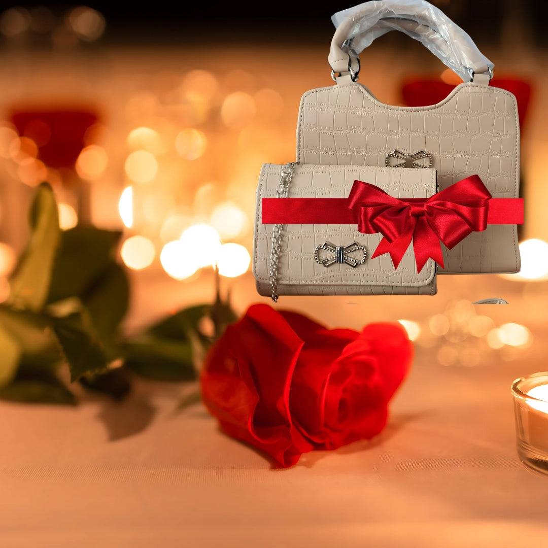 Set Cartera Mas Bolso Para Mujer