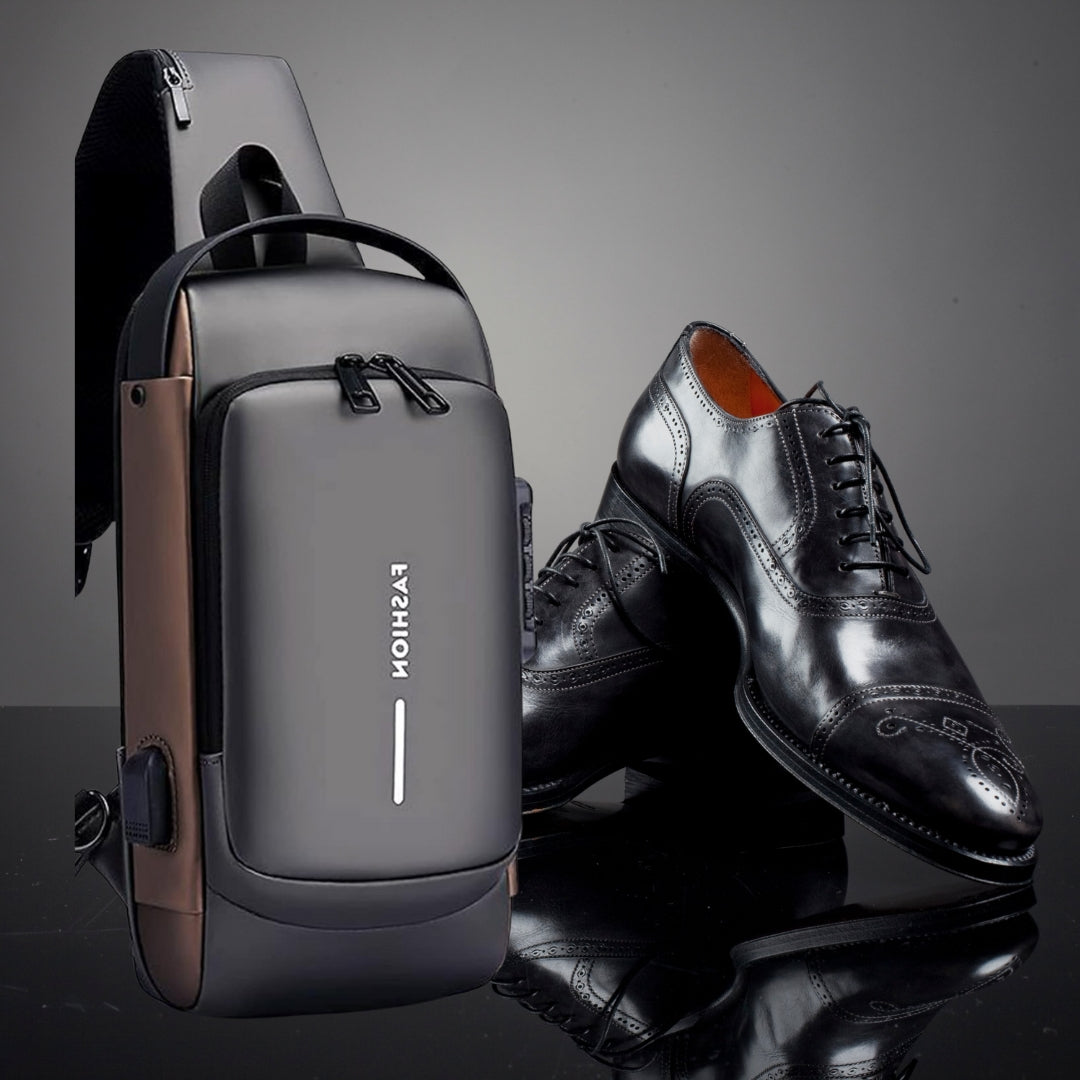 Mochila Antirrobo Impermeable con carga USB ™