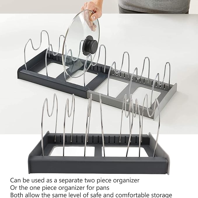 Organizador Expandible de platos tapas y Sartenes™