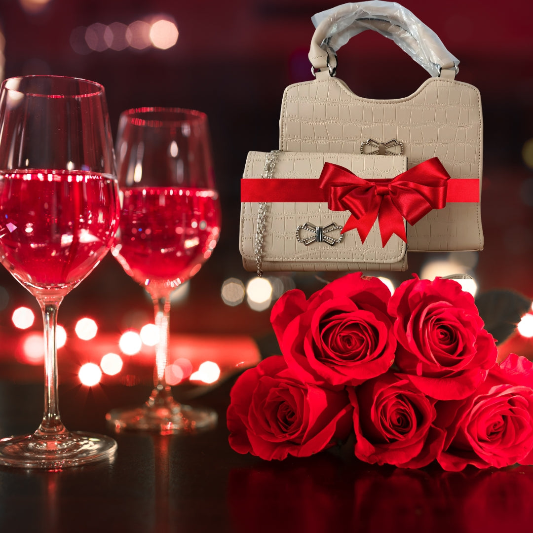Set Cartera Mas Bolso Para Mujer
