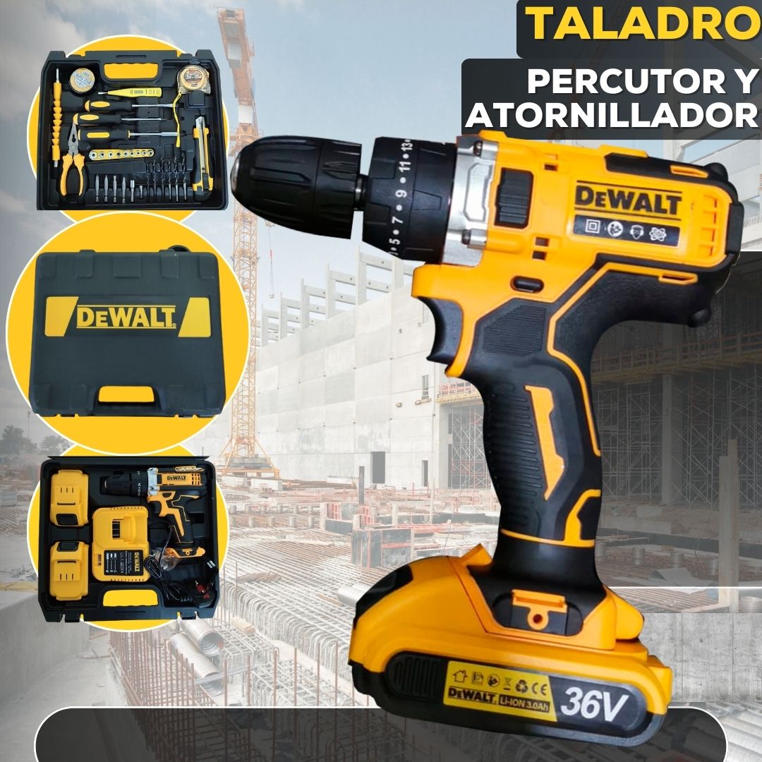 Taladro DEWALT 36v 26piezas