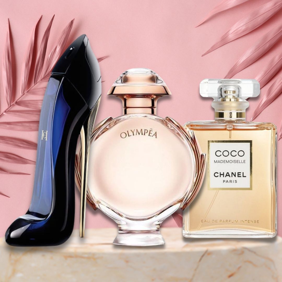 Pack Perfume Mujer -Coco Chanel + Olympea +Good Girl™