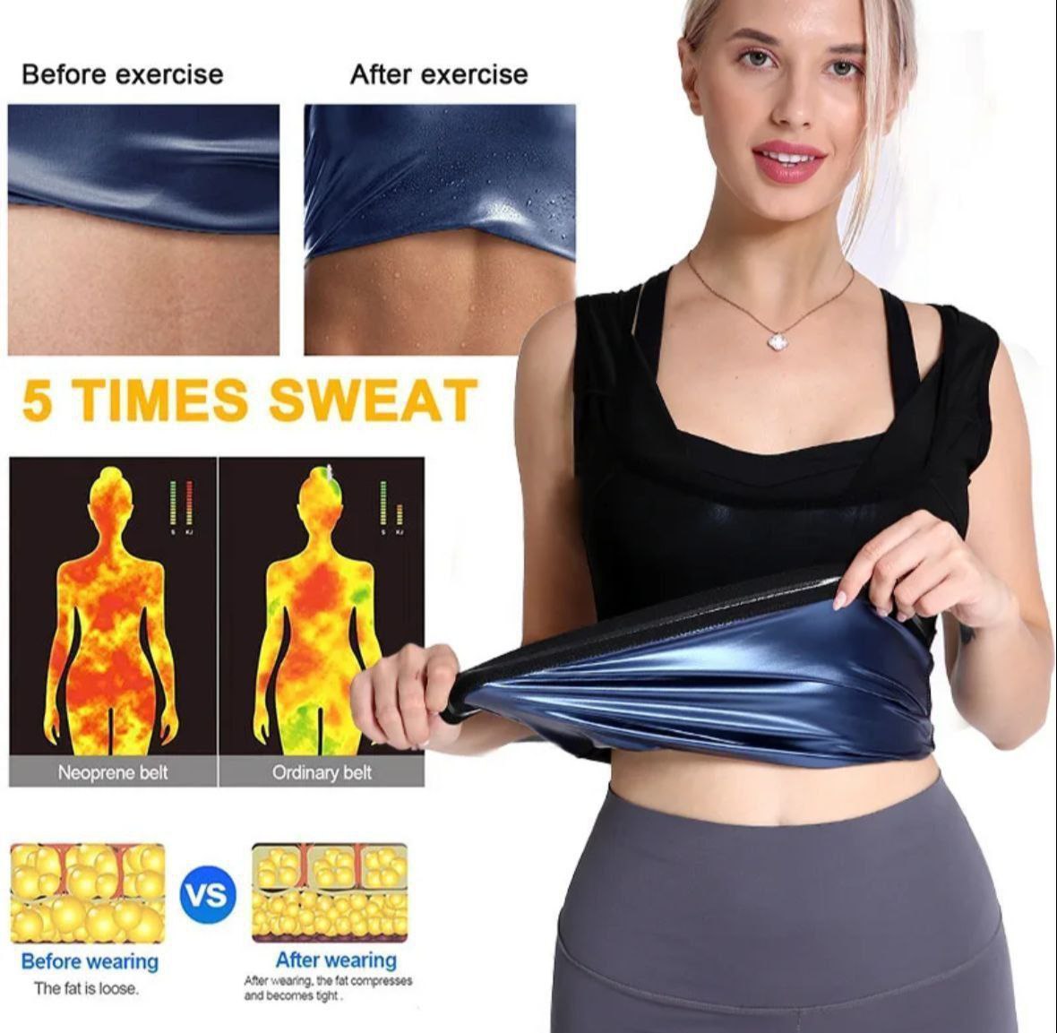 Chaleco Térmico Reductor - MUJER™