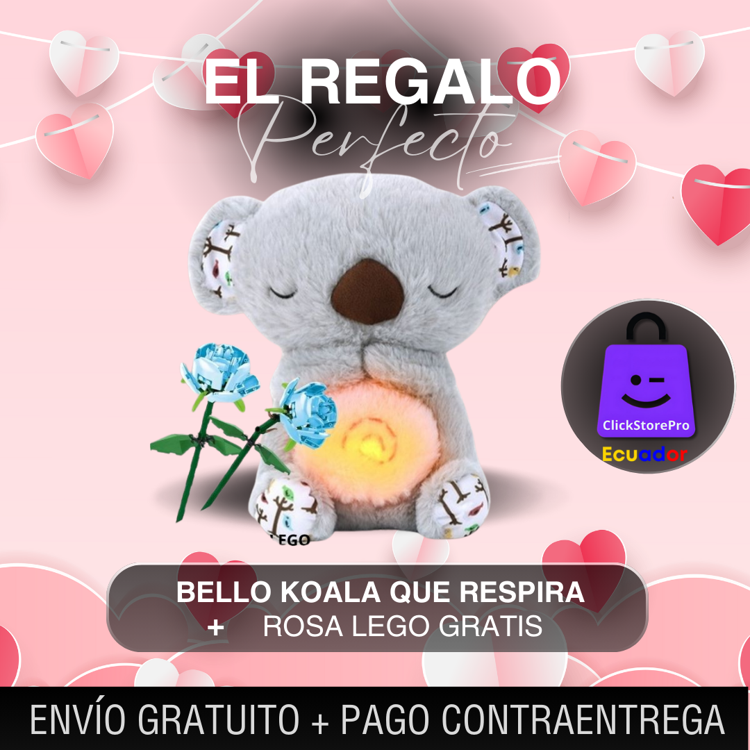 Bello Koala que respira+ Rosa lego ™