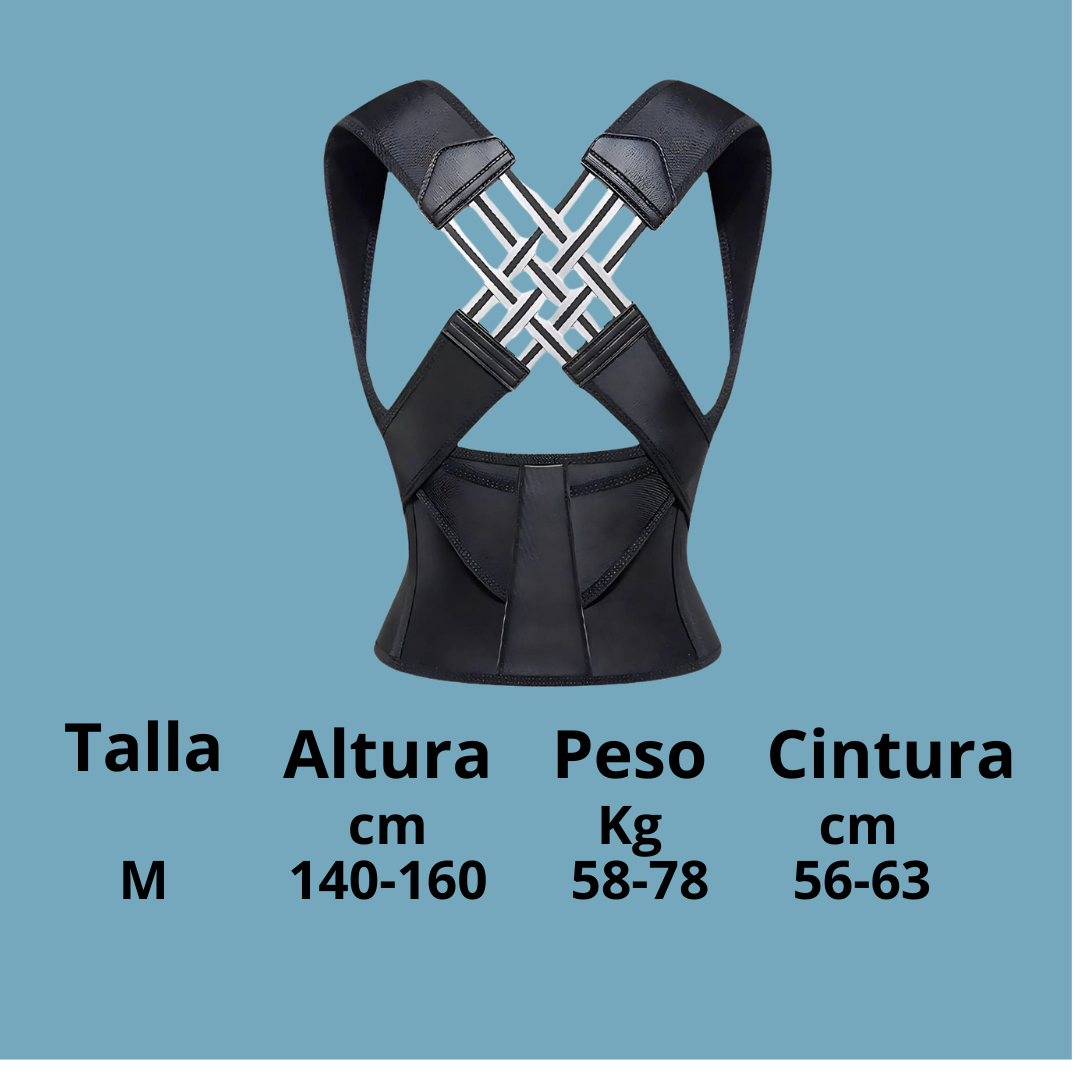 Corrector de postura unisex