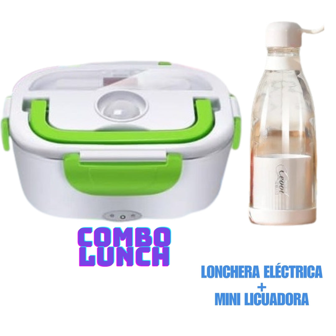 COMBO LUNCH - Lonchera eléctrica + Mini Licuadora ™