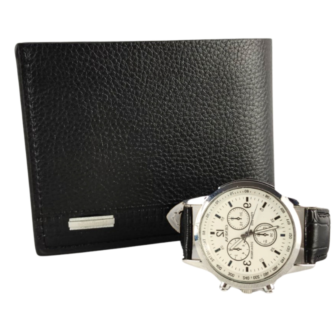 Reloj Geneva Billetera negro