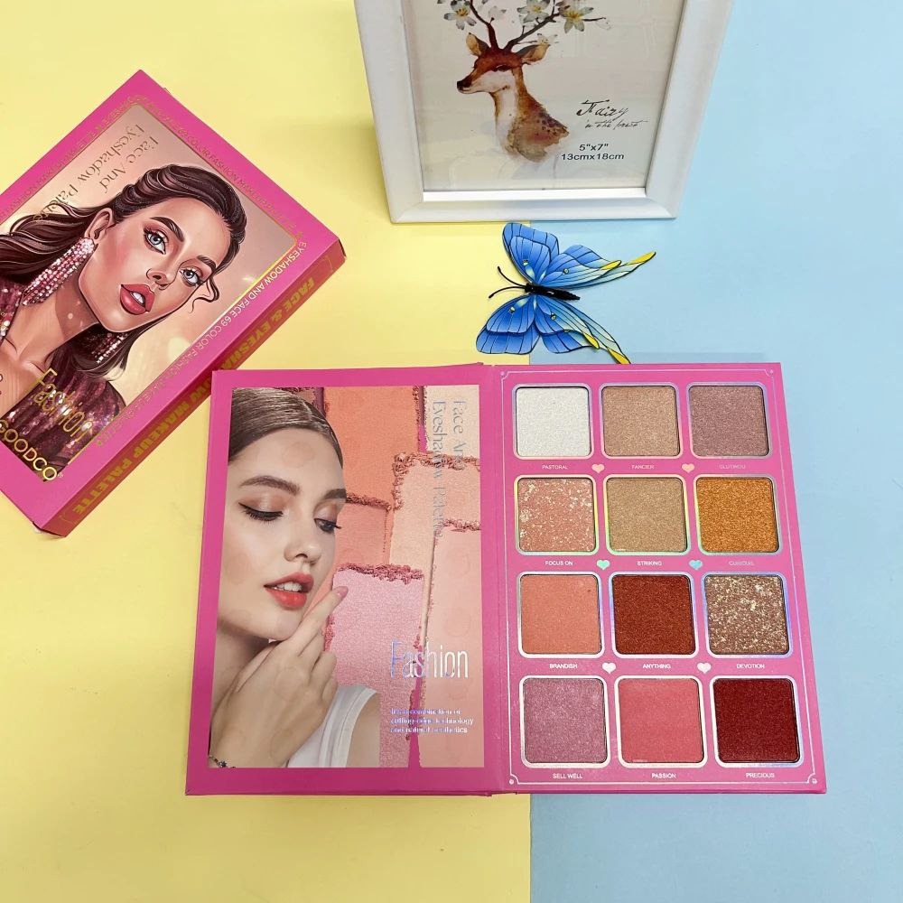 Paleta de Maquillaje Tipo Libro