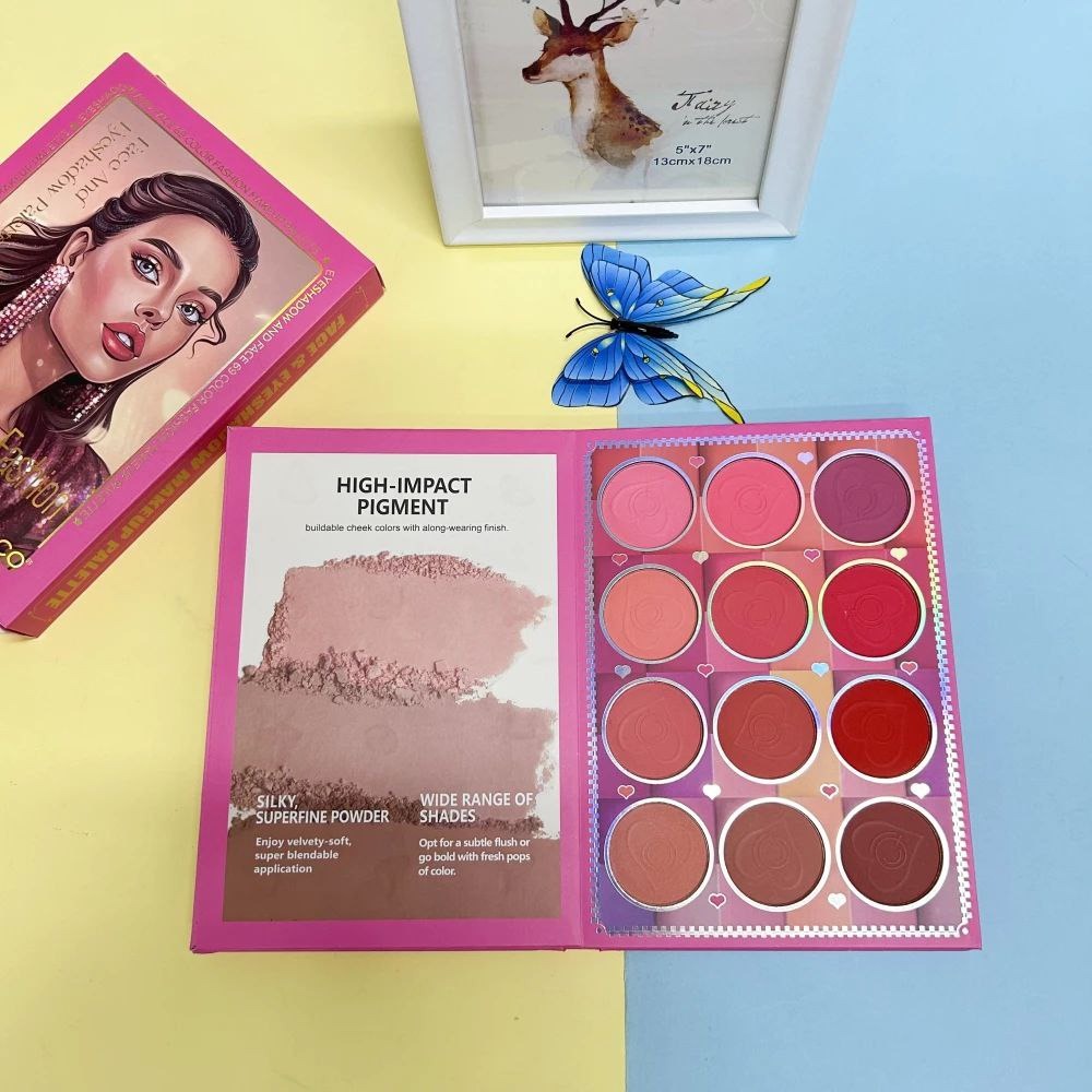 Paleta de Maquillaje Tipo Libro