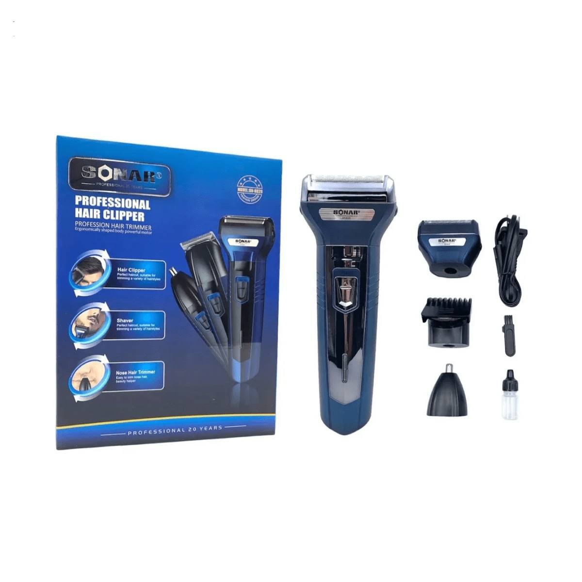 Afeitadora Sonar 3 En 1 Recargable™