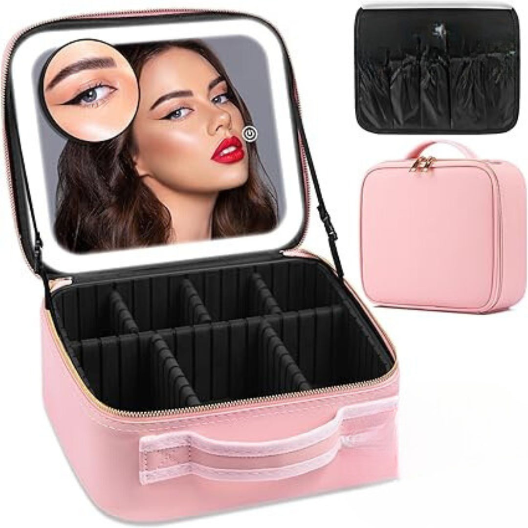 Cosmetiquera con Espejo LED™