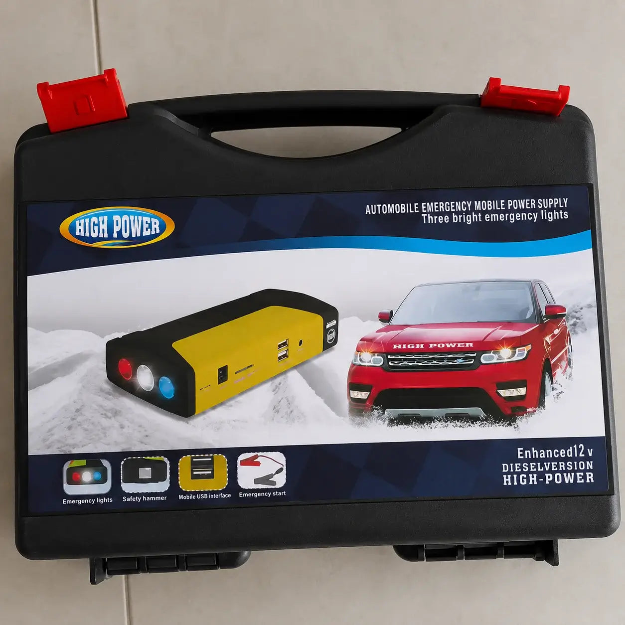 HIGH POWER™. Arrancador y Powerbank