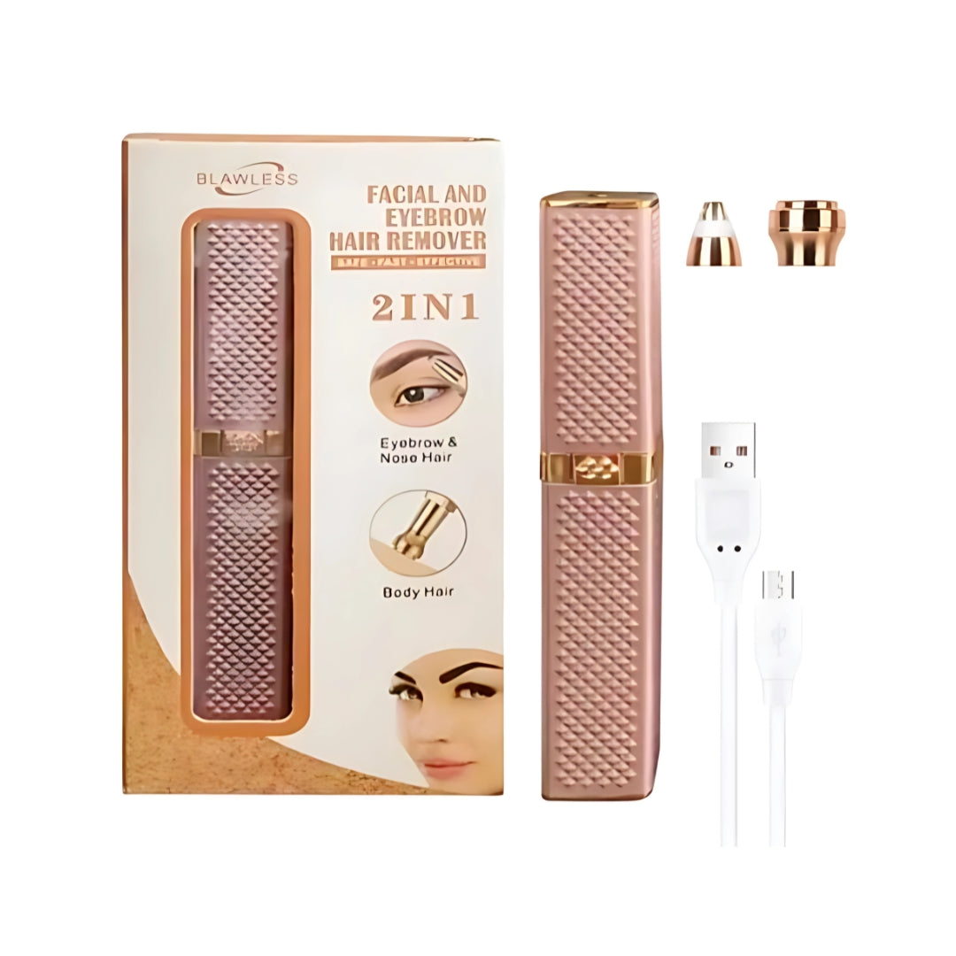 Depilador Facial Eléctrico 2 en 1 ™