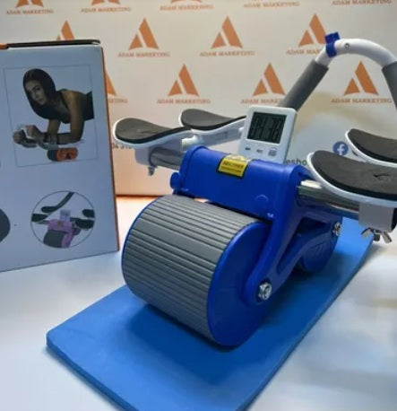 Rodillo de Entrenamiento Abdominal de 4 Apoya Brazos con Rebote Automático™