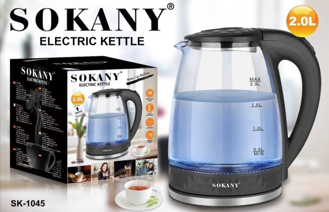 Hervidor Eléctrico de agua Sokany 2L™