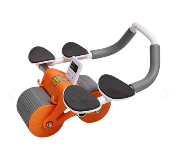 Rodillo de Entrenamiento Abdominal de 4 Apoya Brazos con Rebote Automático™
