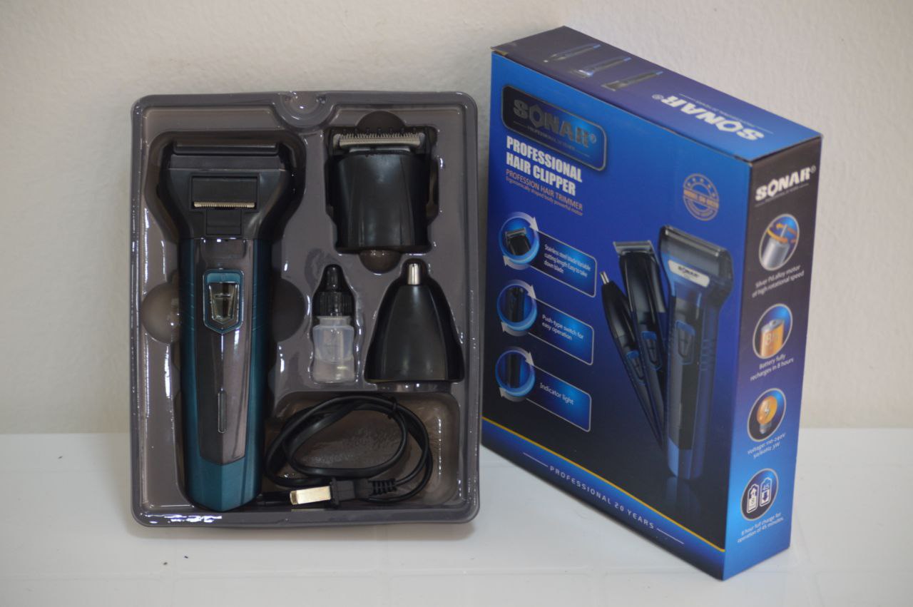 Afeitadora Sonar 3 En 1 Recargable™