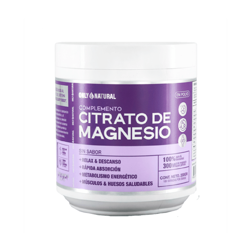 Citrato De Magnesio Polvo 200g