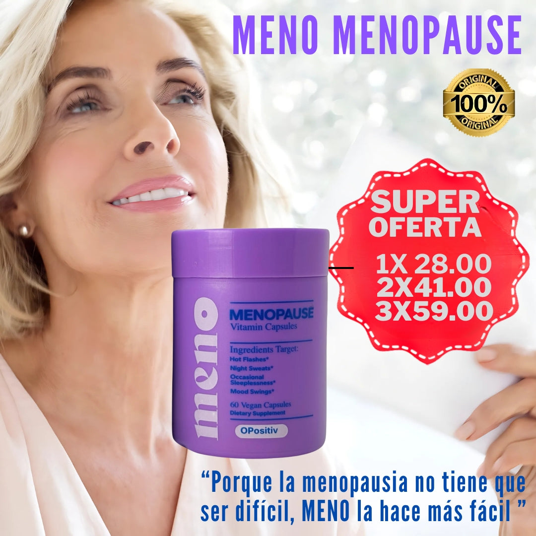 MENO MENOPAUSE Suplemento para mujeres™