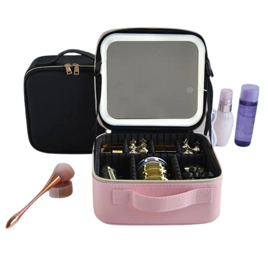 Cosmetiquera con Espejo LED™