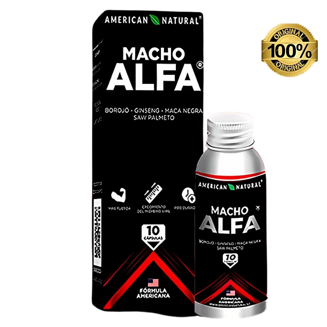 Macho Alfa 10 capsulas- Suplemento Alimenticio Natural Masculino™