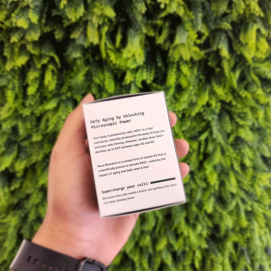NAD+Nicotinamide Riboside+Resveratrol™ 900 mg, 80 cápsulas: "Energía renovada, vida activa."