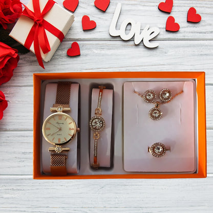 Kit Joyas De Mujer 5 Pcs