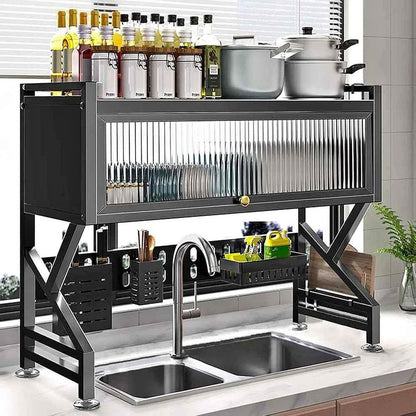 Platera  de 2 pozos con Vitrina™