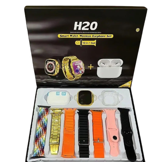 Reloj Smart Watch H20 Con 7 Cambios De Pulseras ™