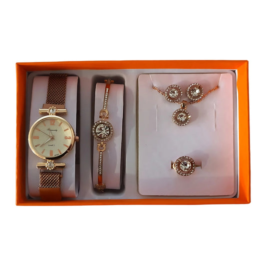Kit Joyas De Mujer 5 Pcs
