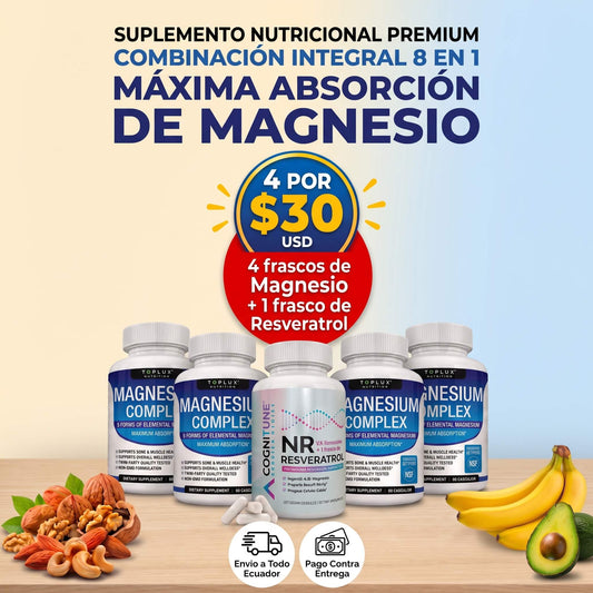 MAGNESIUM COMPLEX X4 + 1 Resveratrol