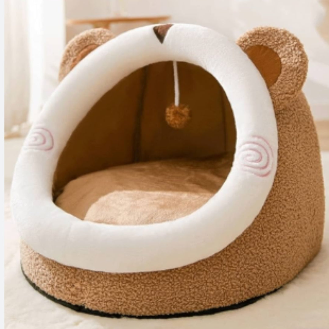 Cama Para gatos pequeños con Jueguito Colgante ™
