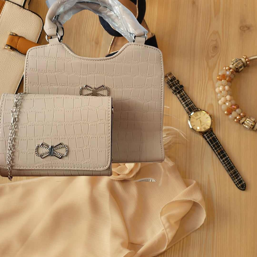 Set Cartera Mas Bolso Para Mujer