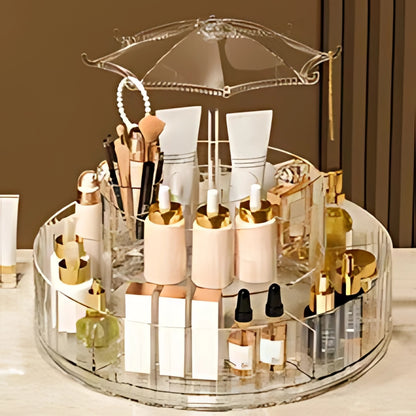 Organizador Giratorio de Maquillaje 2 Niveles™