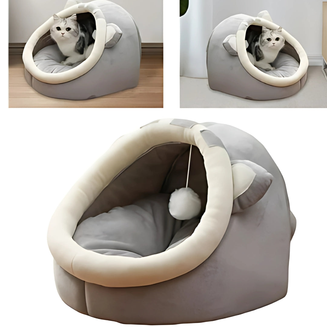 Cama Para gatos pequeños con Jueguito Colgante ™