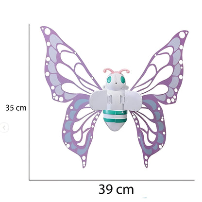 Alas de mariposa eléctrica con luces