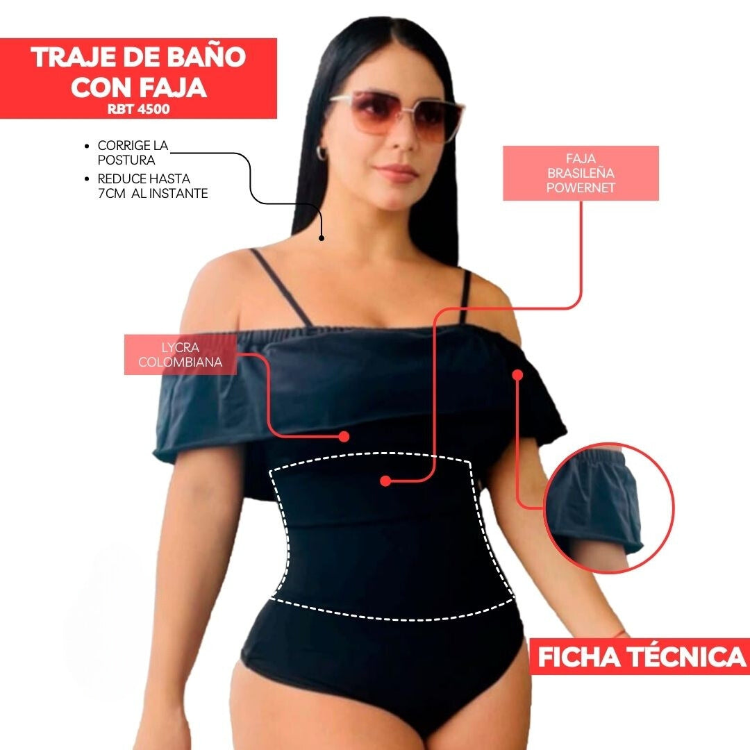 Traje de baño con faja interna™
