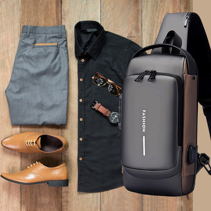 Mochila Antirrobo Impermeable con carga USB ™