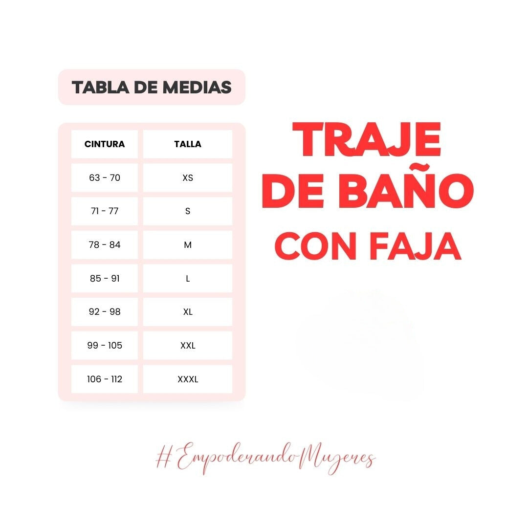 Traje de Baño con Faja SWIMSUIT™