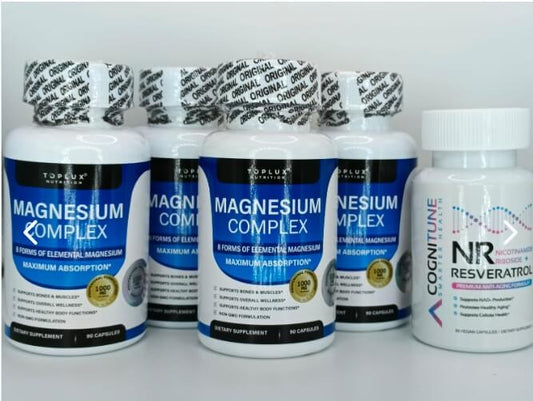 MAGNESIUM COMPLEX X4 + 1 Resveratrol