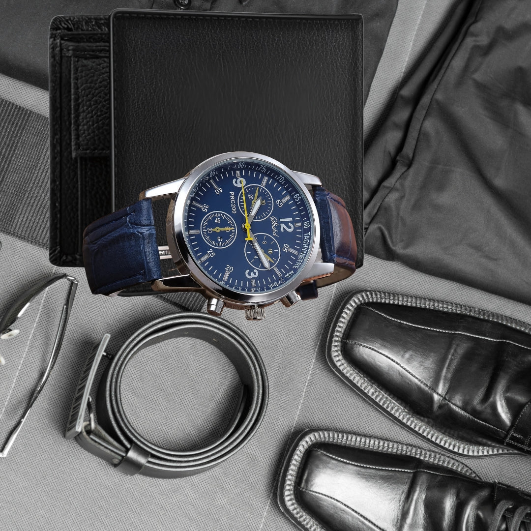 Reloj Geneva Billetera negro